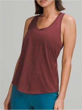 NWT lululemon athletica Love Tank Racerback Smokey Red size 8